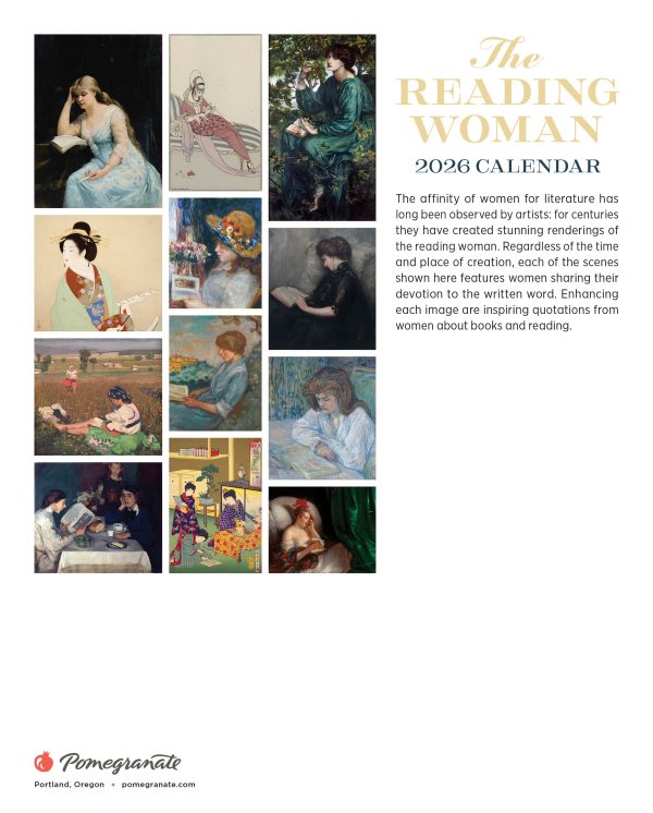 The Reading Woman 2026 Mini Wall Calendar - Image 8