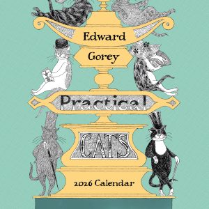 Edward Gorey: Practical Cats 2026 Mini Wall Calendar