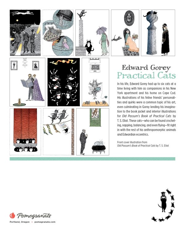 Edward Gorey: Practical Cats 2026 Mini Wall Calendar - Image 8