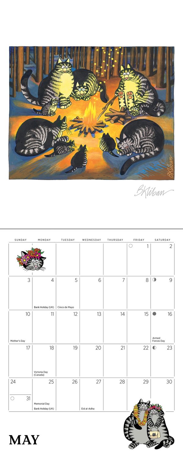 B. Kliban: CatCalendar 2026 Mini Wall Calendar - Image 7
