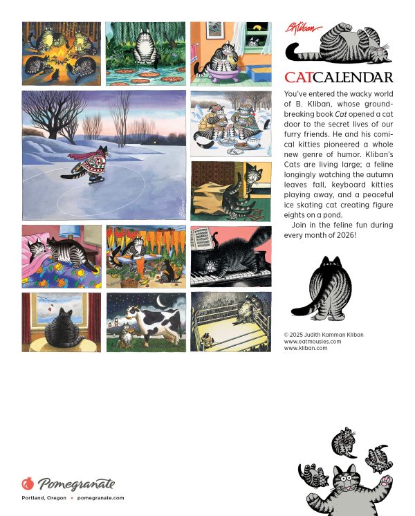 B. Kliban: CatCalendar 2026 Mini Wall Calendar - Image 8