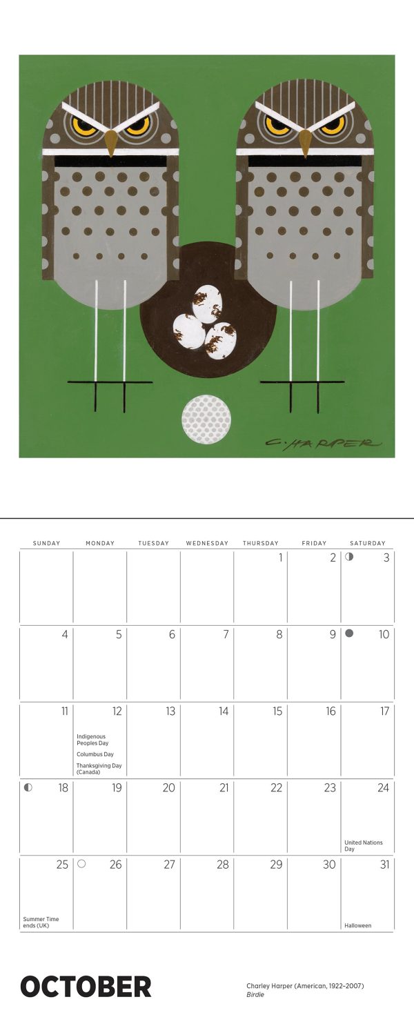 Charley Harper 2026 Mini Wall Calendar - Image 5