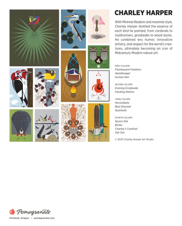 Charley Harper 2026 Mini Wall Calendar - Image 6