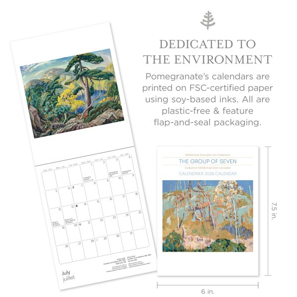 The Group of Seven 2026 Mini Calendar - Image 2