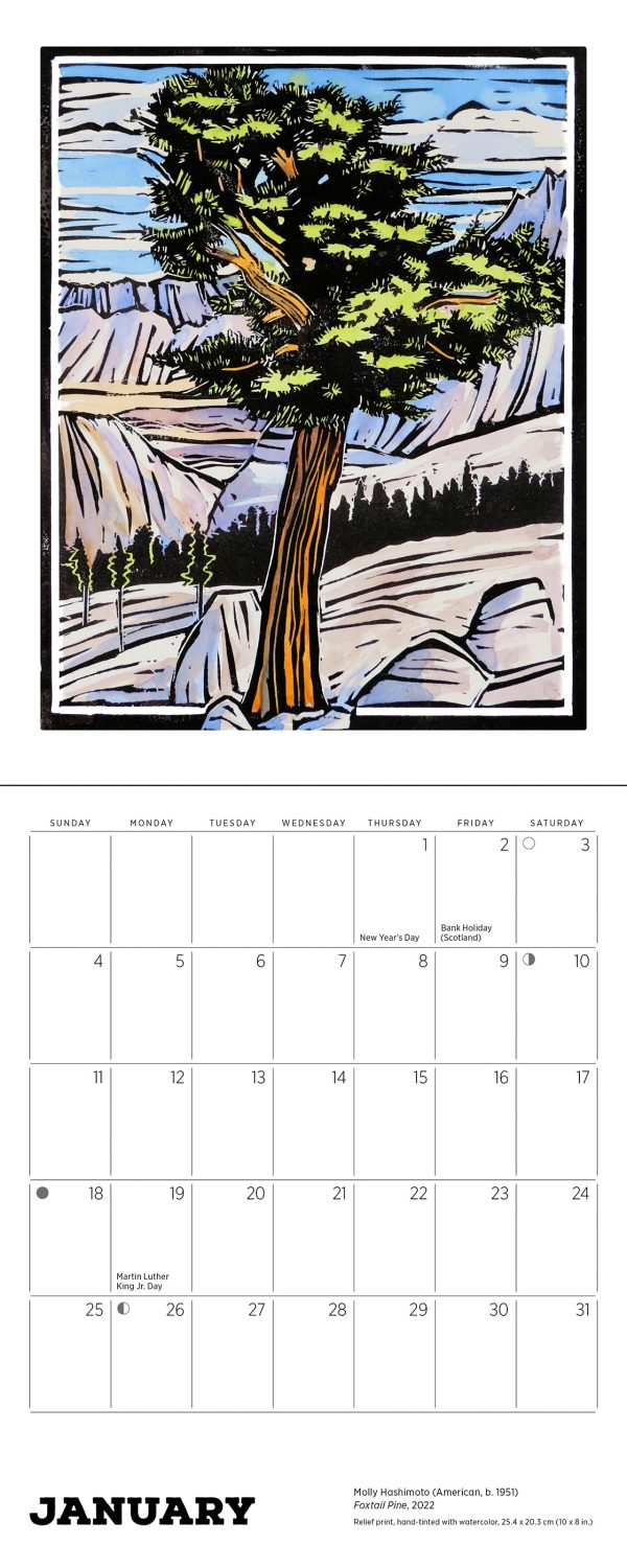 Molly Hashimoto: Lush Landscapes 2026 Mini Wall Calendar - Image 3