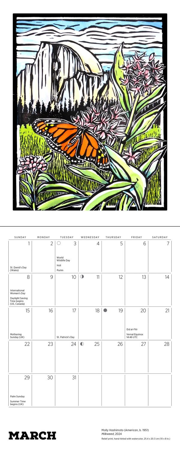 Molly Hashimoto: Lush Landscapes 2026 Mini Wall Calendar - Image 5