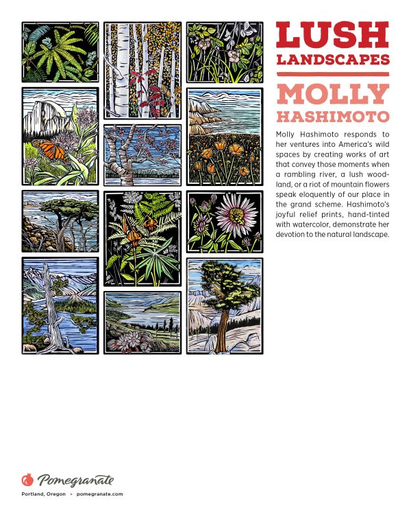 Molly Hashimoto: Lush Landscapes 2026 Mini Wall Calendar - Image 8