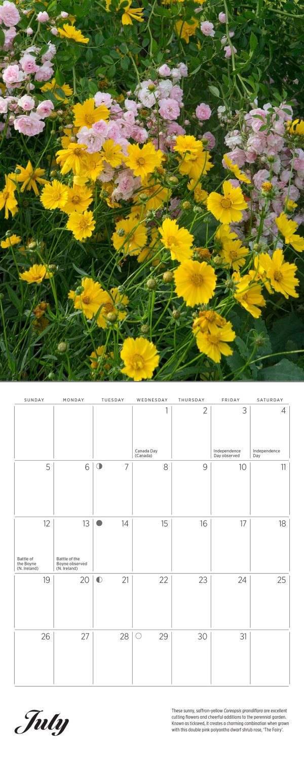 Monet's Passion: The Gardens at Giverny 2026 Mini Wall Calendar - Image 3