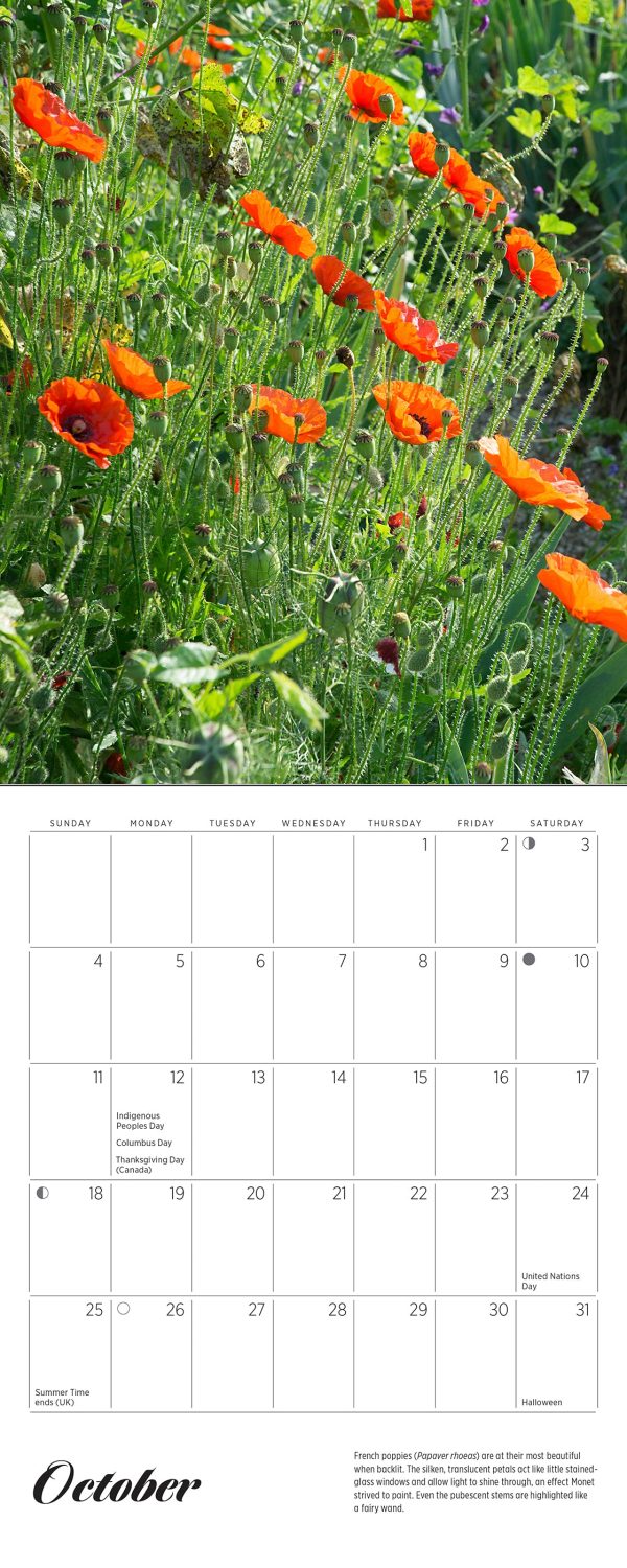 Monet's Passion: The Gardens at Giverny 2026 Mini Wall Calendar - Image 5