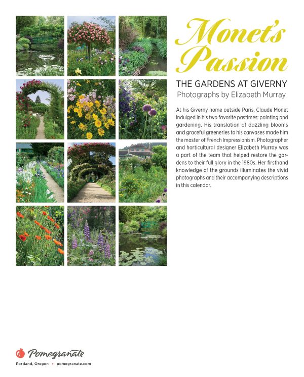 Monet's Passion: The Gardens at Giverny 2026 Mini Wall Calendar - Image 8