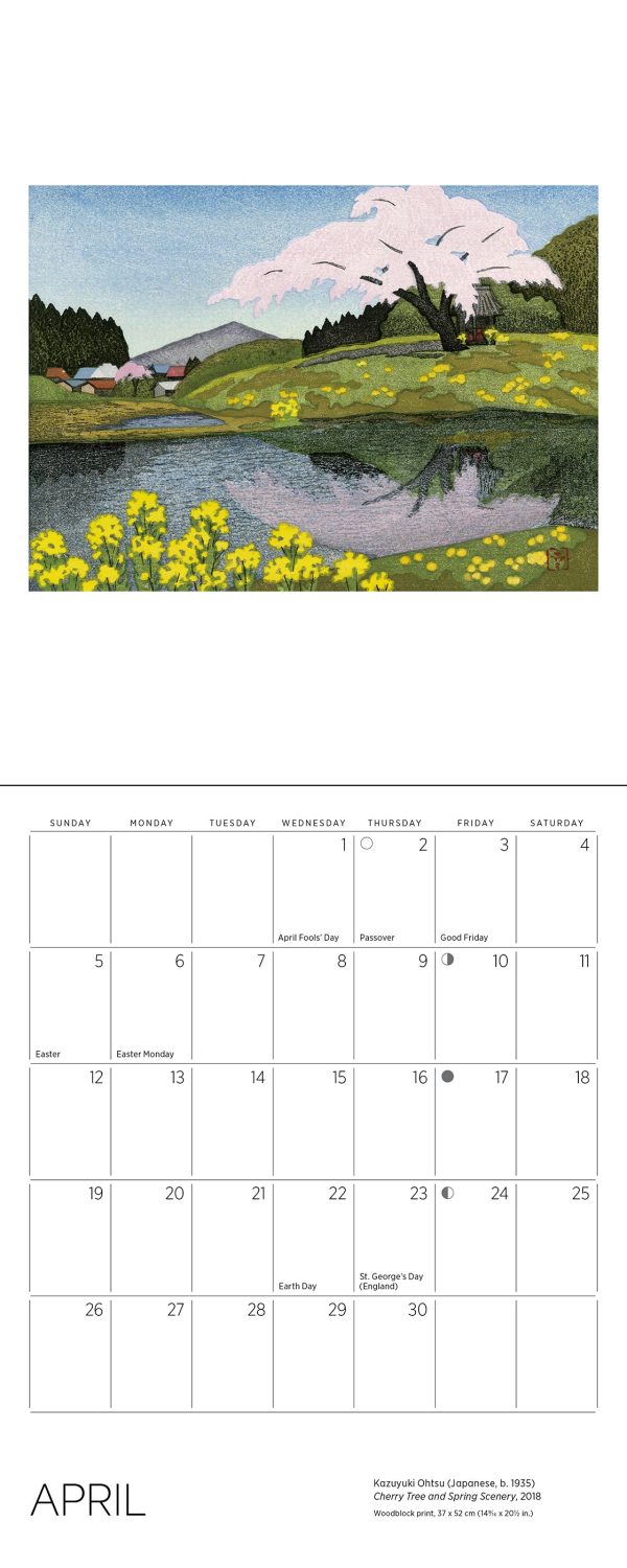 Serenity: Kazuyuki Ohtsu 2026 Mini Wall Calendar - Image 5