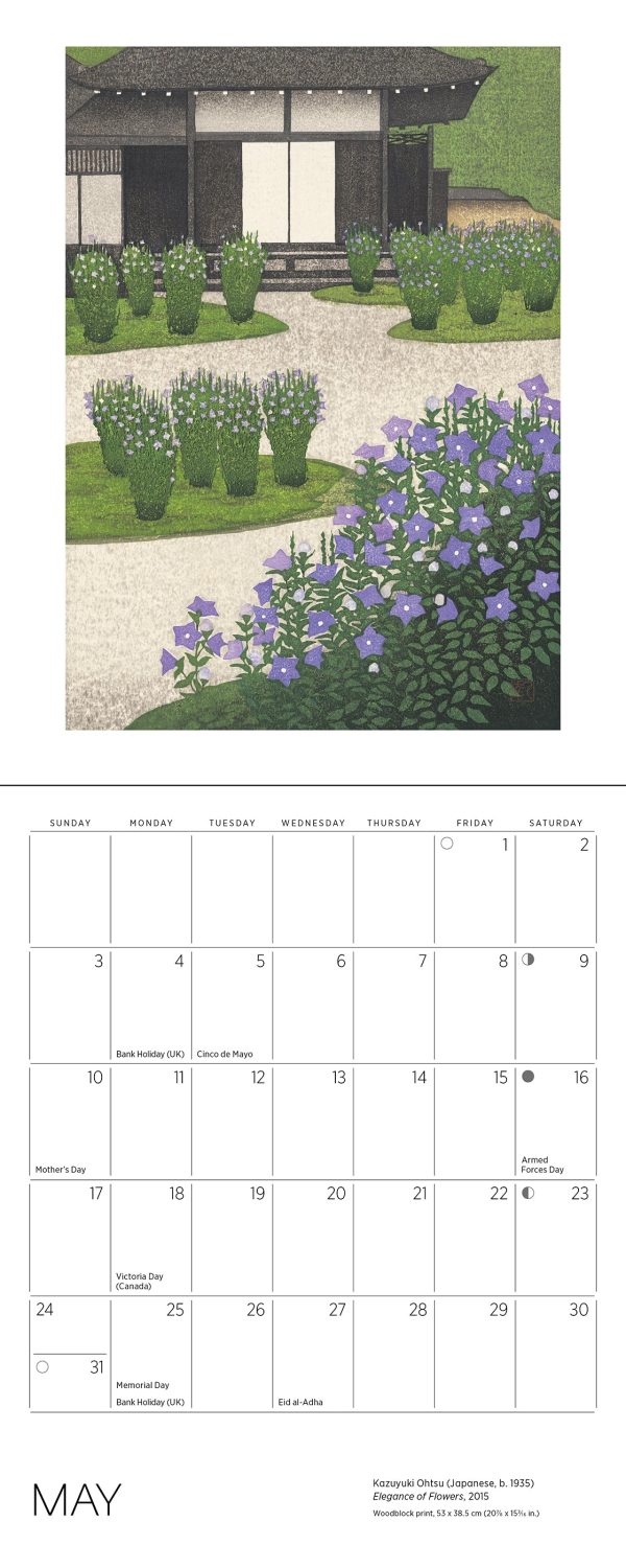 Serenity: Kazuyuki Ohtsu 2026 Mini Wall Calendar - Image 6