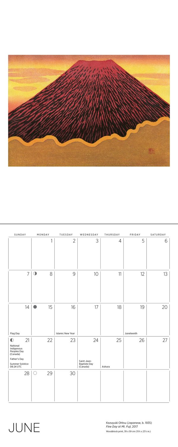 Serenity: Kazuyuki Ohtsu 2026 Mini Wall Calendar - Image 7
