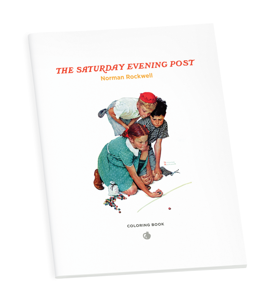 Norman Rockwell Coloring Book