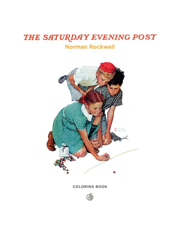Norman Rockwell Coloring Book - Image 2