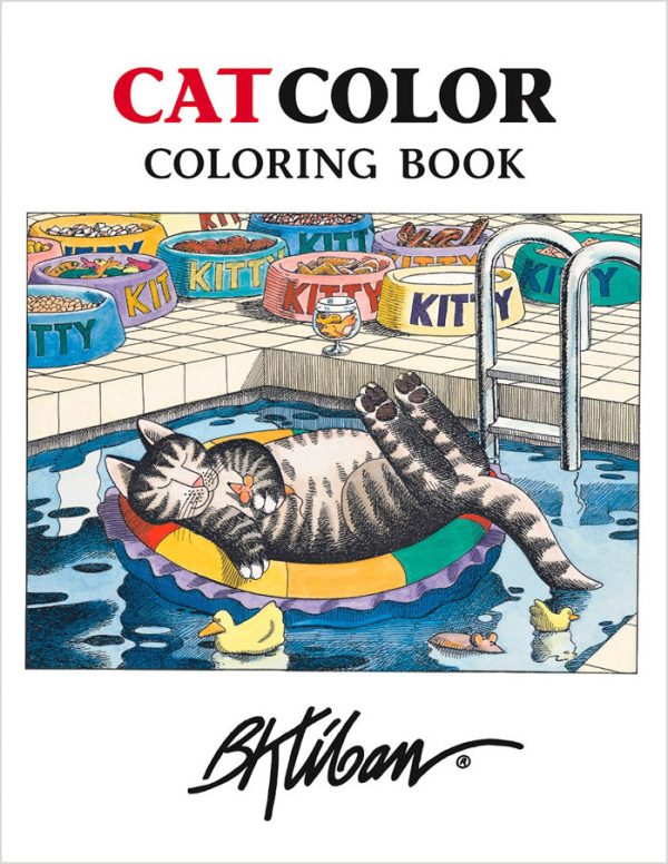 B. Kliban CatColor Coloring Book - Image 2