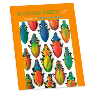 Incredible Insects: Designs by Christopher Marley Coloring Book