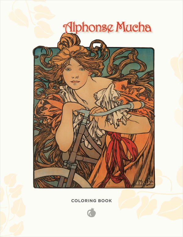 Alphonse Mucha Coloring Book - Image 2
