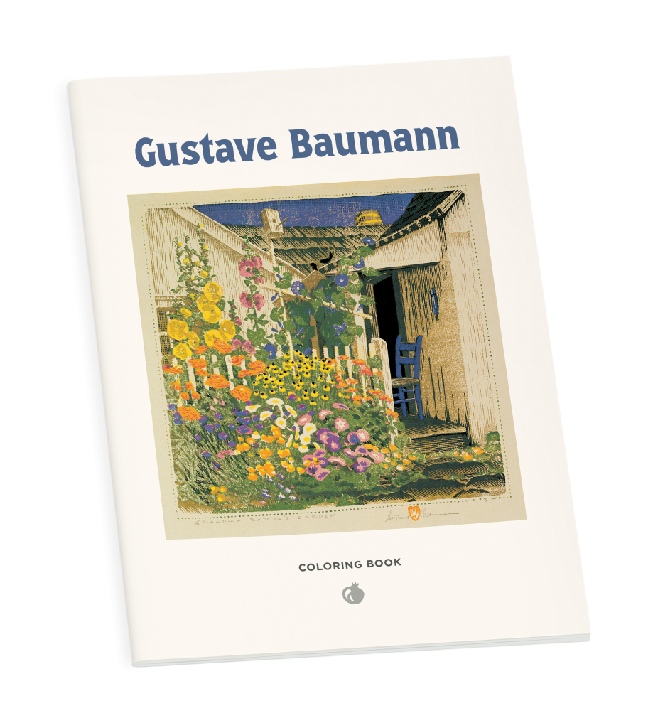 Gustave Baumann Coloring Book