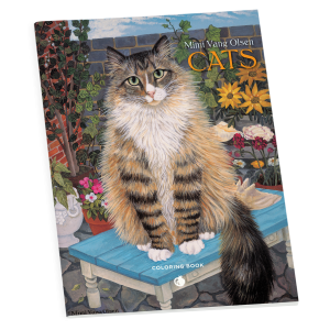 Mimi Vang Olsen: Cats Coloring Book