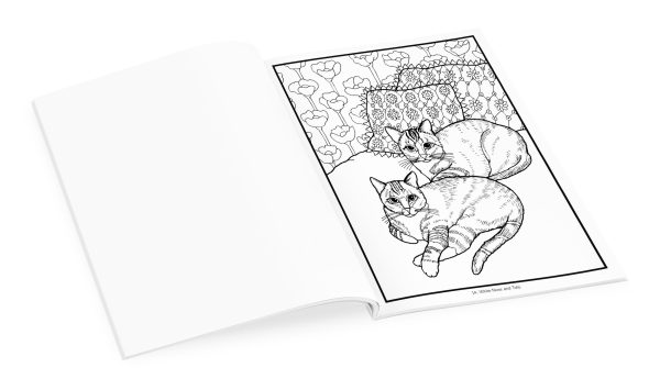 Mimi Vang Olsen: Cats Coloring Book - Image 3
