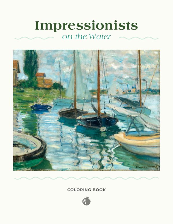 Impressionists on the Water Coloring Book - Image 2