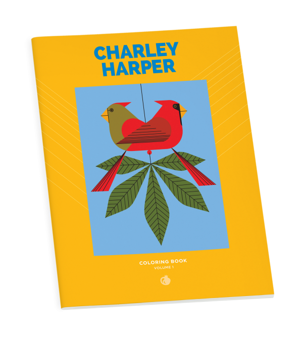 Charley Harper: Volume 1 Coloring Book