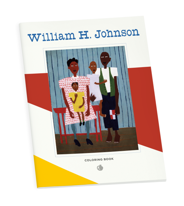 William H. Johnson Coloring Book