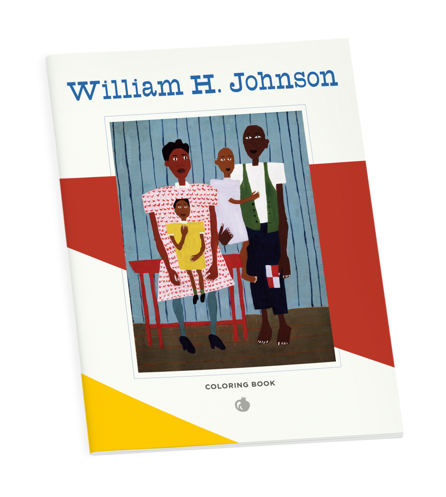 William H. Johnson Coloring Book