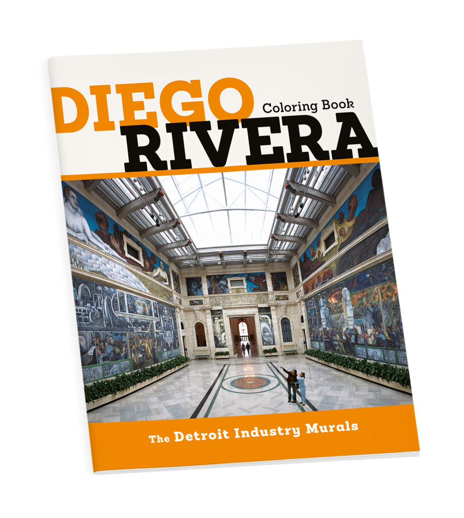 Diego Rivera: The Detroit Industry Murals Coloring Book