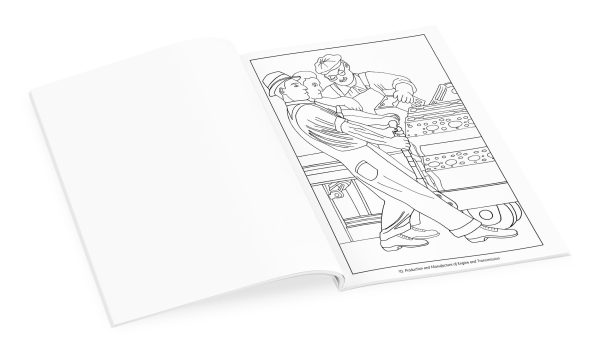Diego Rivera: The Detroit Industry Murals Coloring Book - Image 3