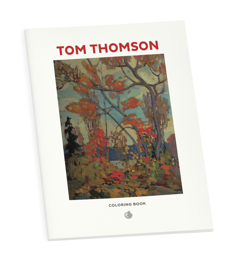 Tom Thomson Coloring Book