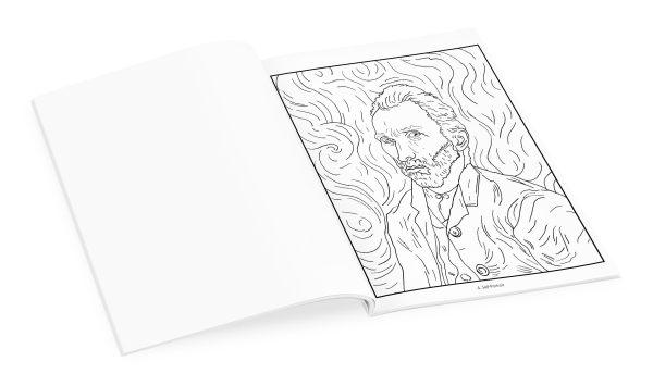 Vincent van Gogh Coloring Book - Image 3