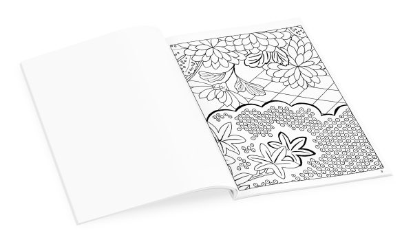 Japanese Decorative Designs Coloring Book - Image 4