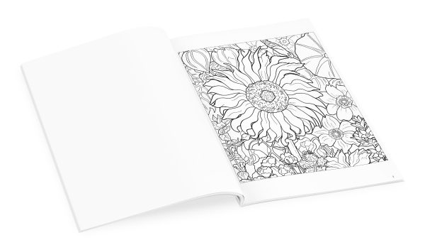 Rosalind Wise: Flower Cycle Coloring Book - Image 3