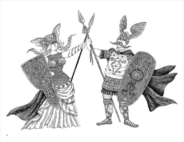 Edward Gorey Coloring Book - Image 2