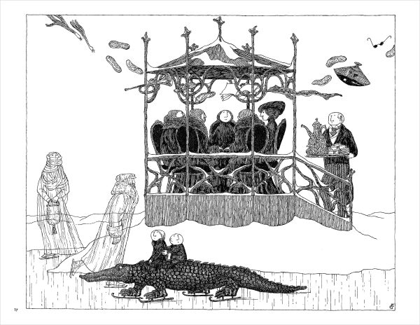 Edward Gorey Coloring Book - Image 3