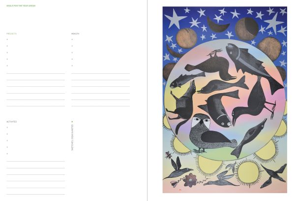 Inuit Art: Kinngait Timeless Planner - Image 3