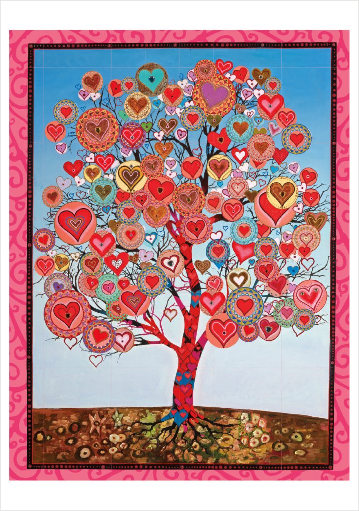 Paul Heussenstamm: Tree of Lovers Birthday Card