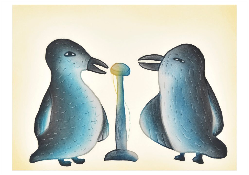 Malaija Pootoogook: Song Birds Birthday Card