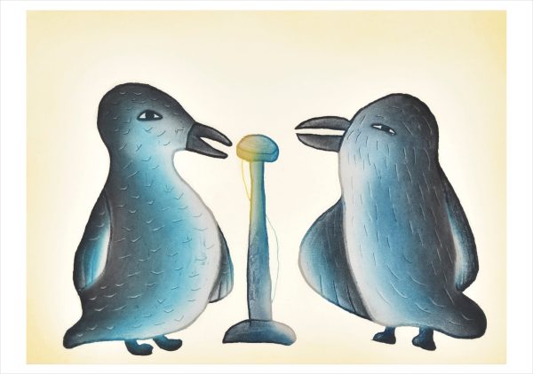 Malaija Pootoogook: Song Birds Birthday Card