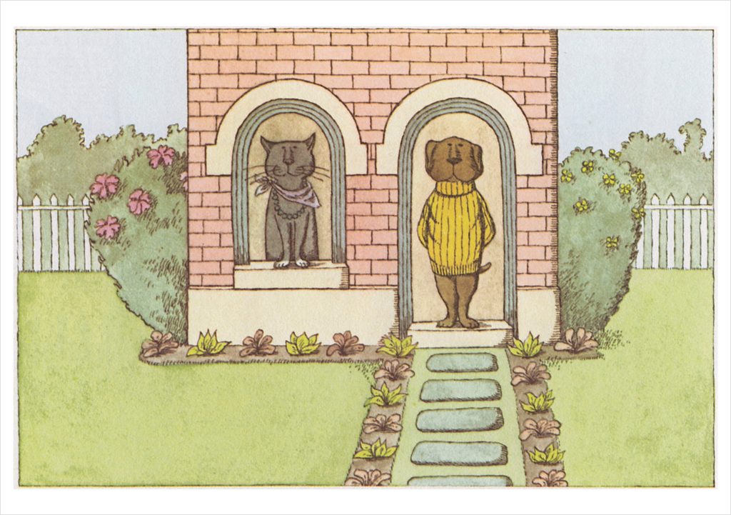Edward Gorey: Sam and Emma Birthday Card