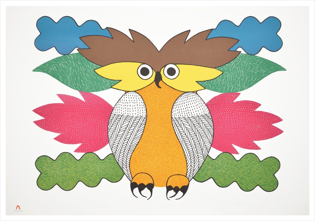 Kenojuak Ashevak: Spirit of the Owl Birthday Card