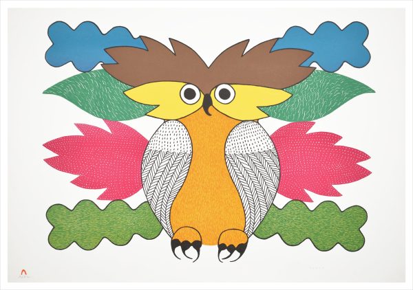 Kenojuak Ashevak: Spirit of the Owl Birthday Card