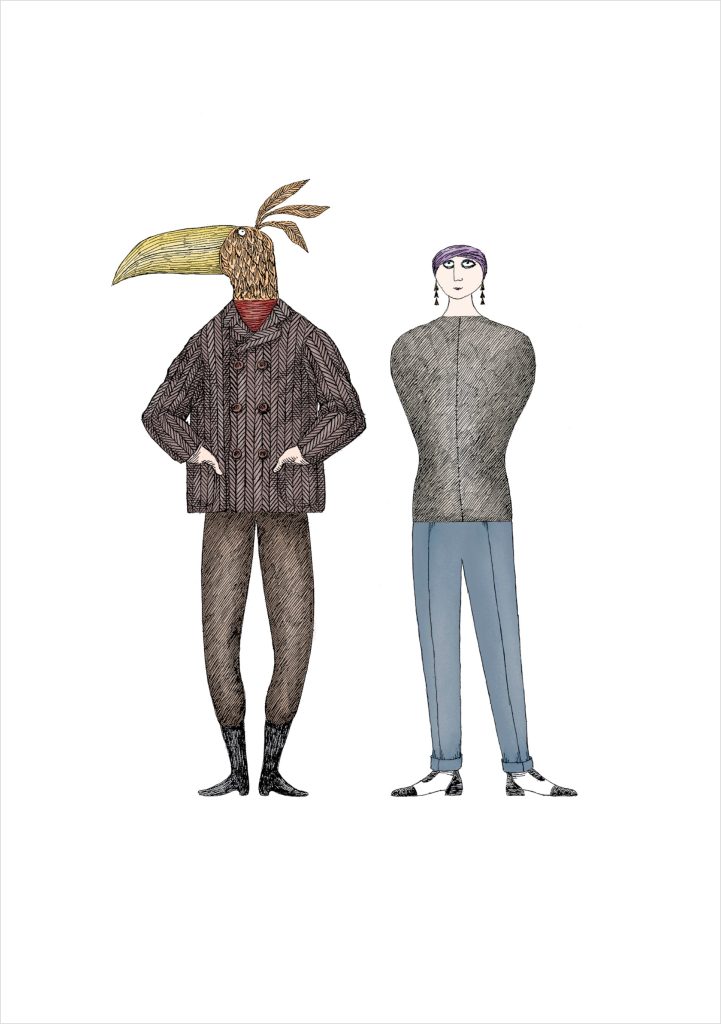 Edward Gorey: Mélange Funeste Birthday Card