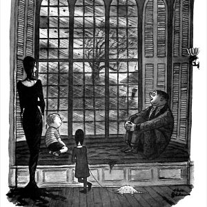 Charles Addams: Good to be Alive Birthday Card