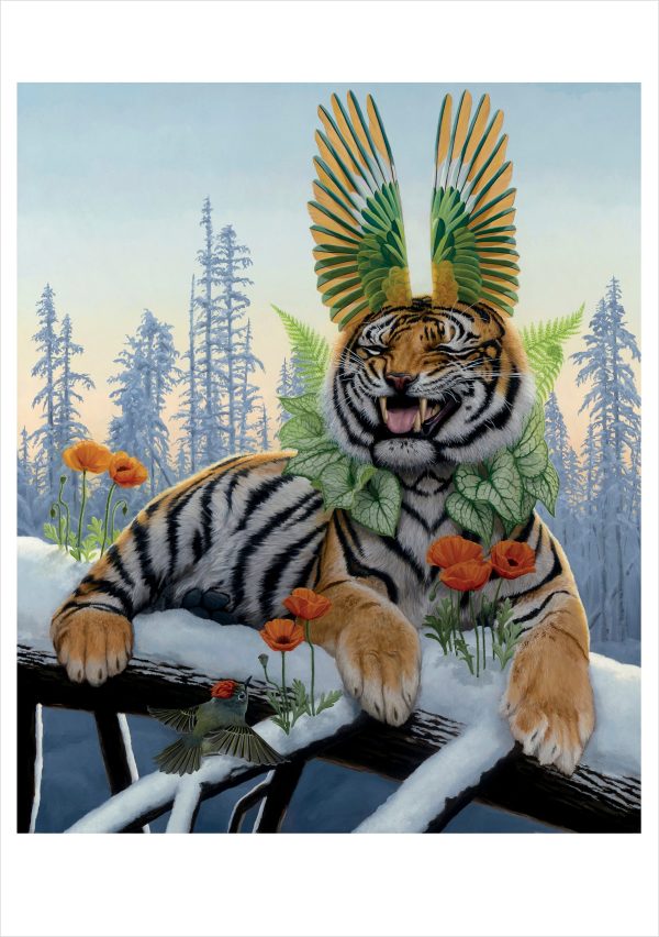 Jon Ching: Flourished Merriment Birthday Card