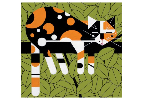Charley Harper: Limp on a Limb Birthday Card