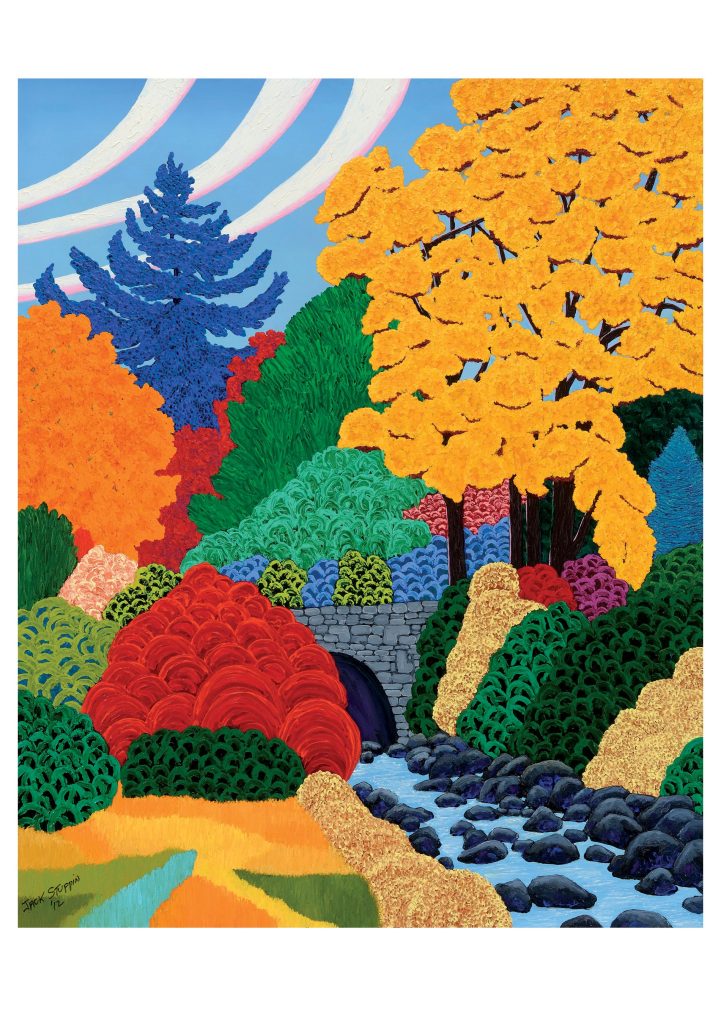 Jack Stuppin: Bridge over West Kill. NY Birthday Card