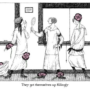 Edward Gorey: They Got Themselves Up Killingly Birthday Card